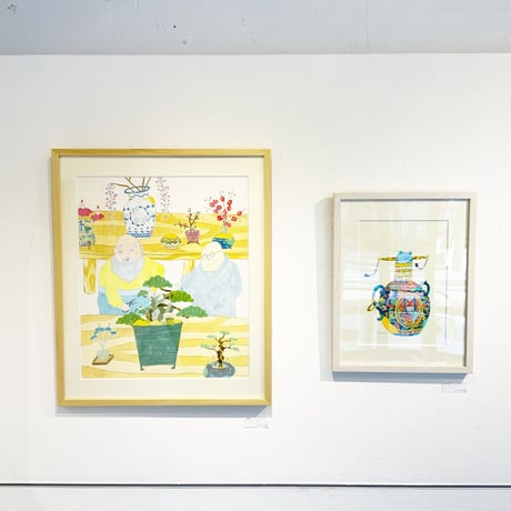 藤本巧「盆栽」原画