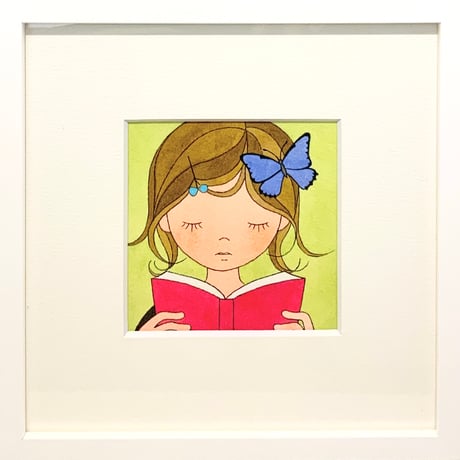 杉田比呂美「ちょうちょう」原画作品