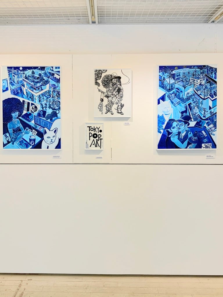 シーノ・タカヒデ 「CONGONI NIGTCLUB」原画 | SPACE YUI onlin