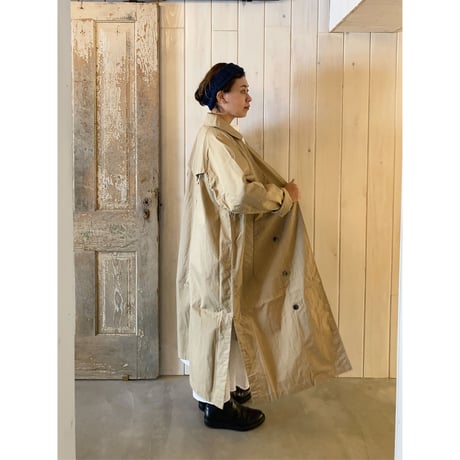 ハイデンシティ エフォートレス トレンチコート