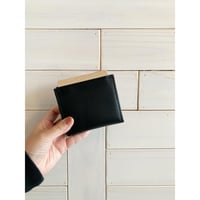 YURUKU  Wood Plate Folder Half Wallet