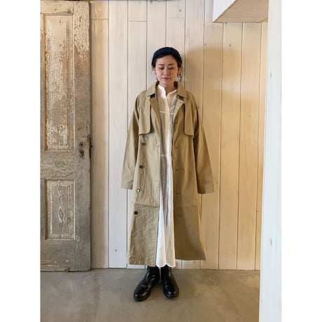 ハイデンシティ エフォートレス トレンチコート