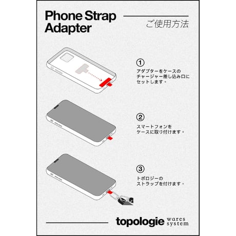 topologie   Phone Strap Adapter