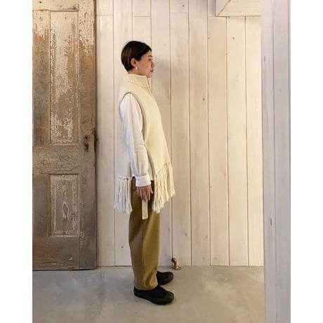 SIROROVING フリンジベスト