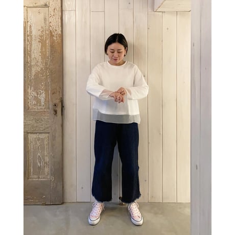 レイヤードデザイン プルオーバー