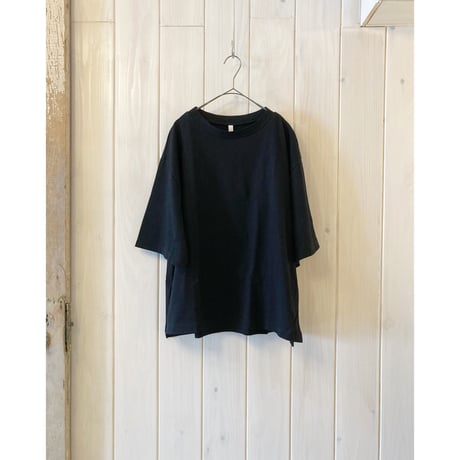 クラシック天竺 ボートネック Tシャツ