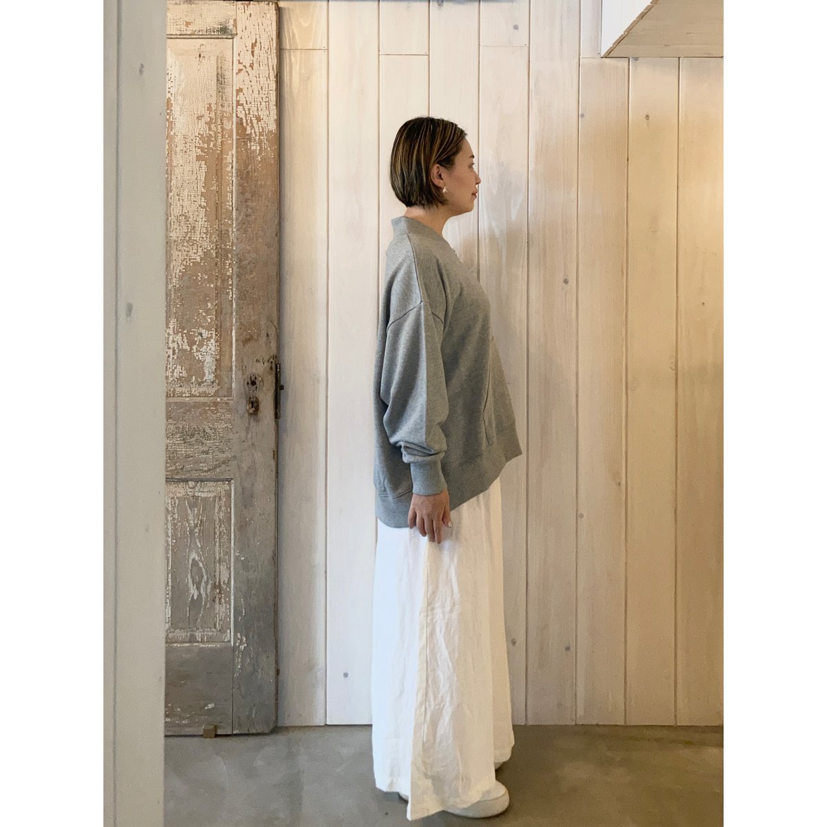 セントラル裏毛 フロントZIP プルオーバー | sum