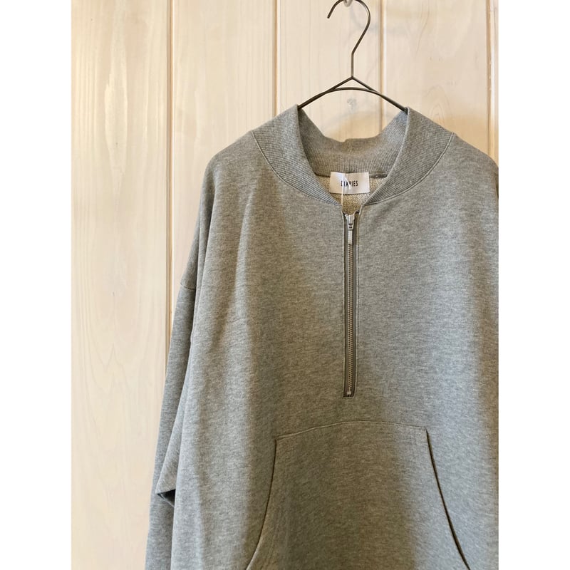 【専用】KURO SWEAT プルオーバー シルクタッチの超裏起毛ウォームプルオーバー/ネイビー | Factelier
