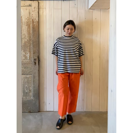 クラシック天竺 サイドスリットTシャツ