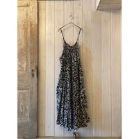 print drawstrings ワンピース
