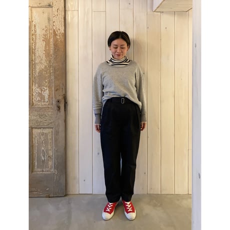コットンウエポン ベーシックテーパードパンツ