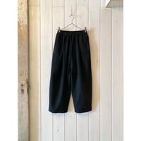 ウォッシャブル summer wool ゴムタックパンツ