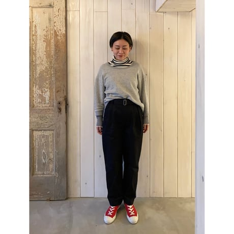 コットンウエポン ベーシックテーパードパンツ