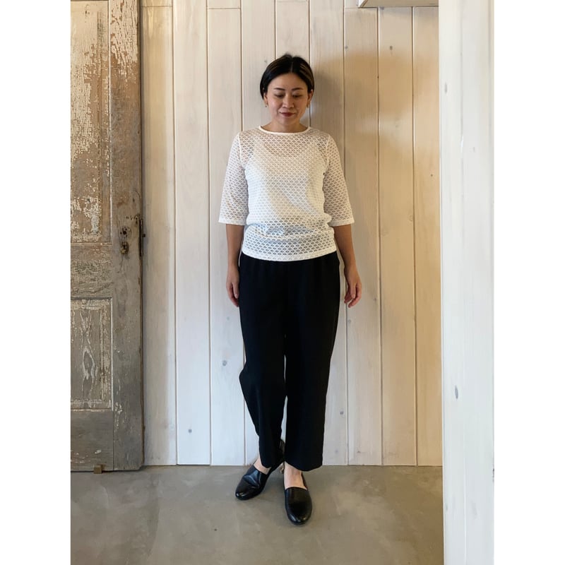 ★美品 ヤヌーク ウォッシュド テーパード トラウザー ストレッチ グレー XL WOMENSパンツ | YANUK ONLINE STORE