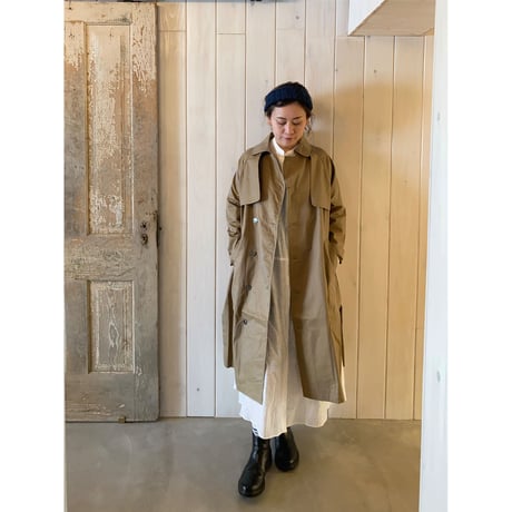 ハイデンシティ エフォートレス トレンチコート