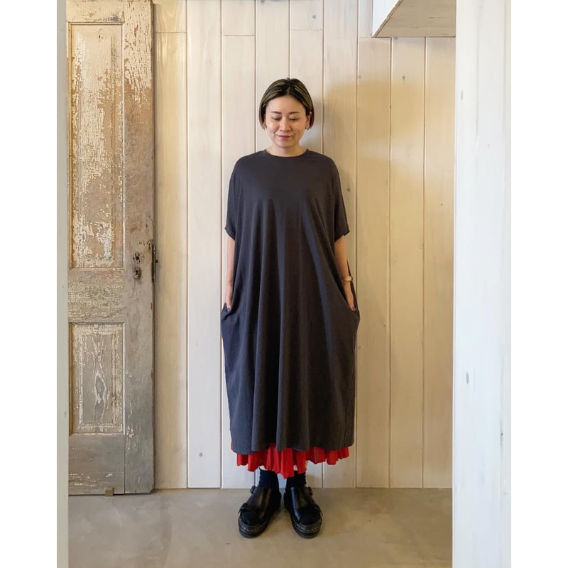 ワンピース　こけっきー ソフトオックスシャツワンピース - SOÉJU online store｜上質な