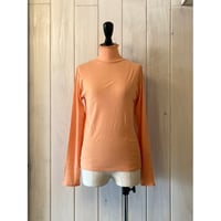強撚ストレッチフライス ハイネック ちゅるプルオーバー new