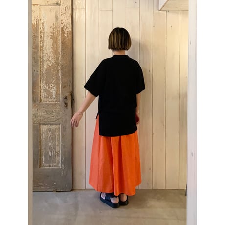 クラシック天竺 サイドスリットTシャツ
