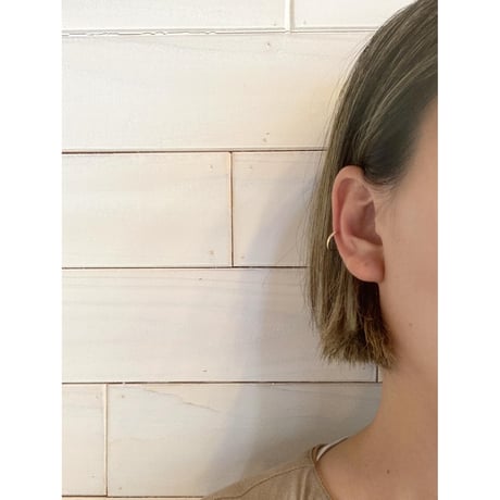 ミニフープ 片耳ピアス