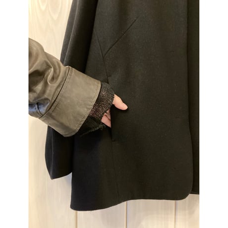 super100 ミドル丈 コクーンコート
