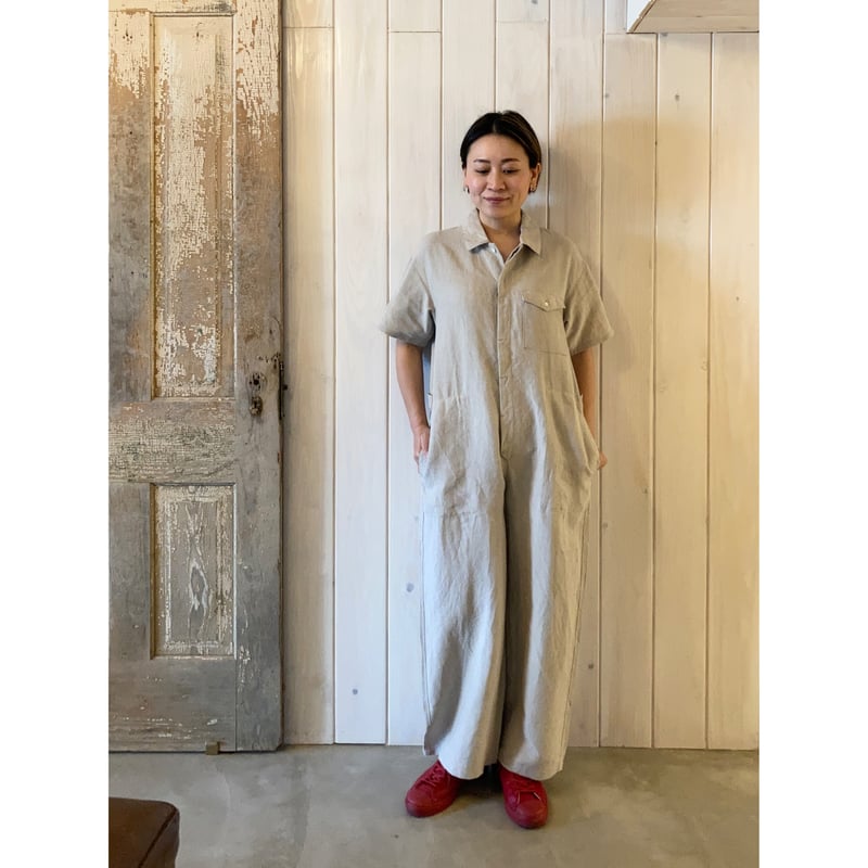 yuni リネン オールインワン △リネン オールインワン（その他パンツ）｜yuni（ユニ ）の