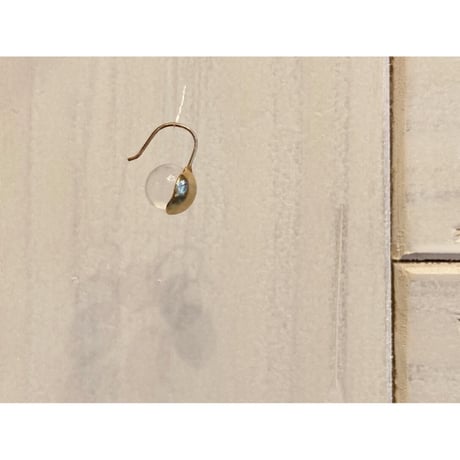 K10 gold drops earrings