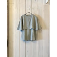 アシンメトリー フラップデザイン プルオーバー