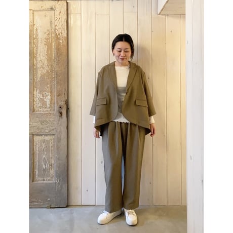 テーラードバックフレア ジャケット