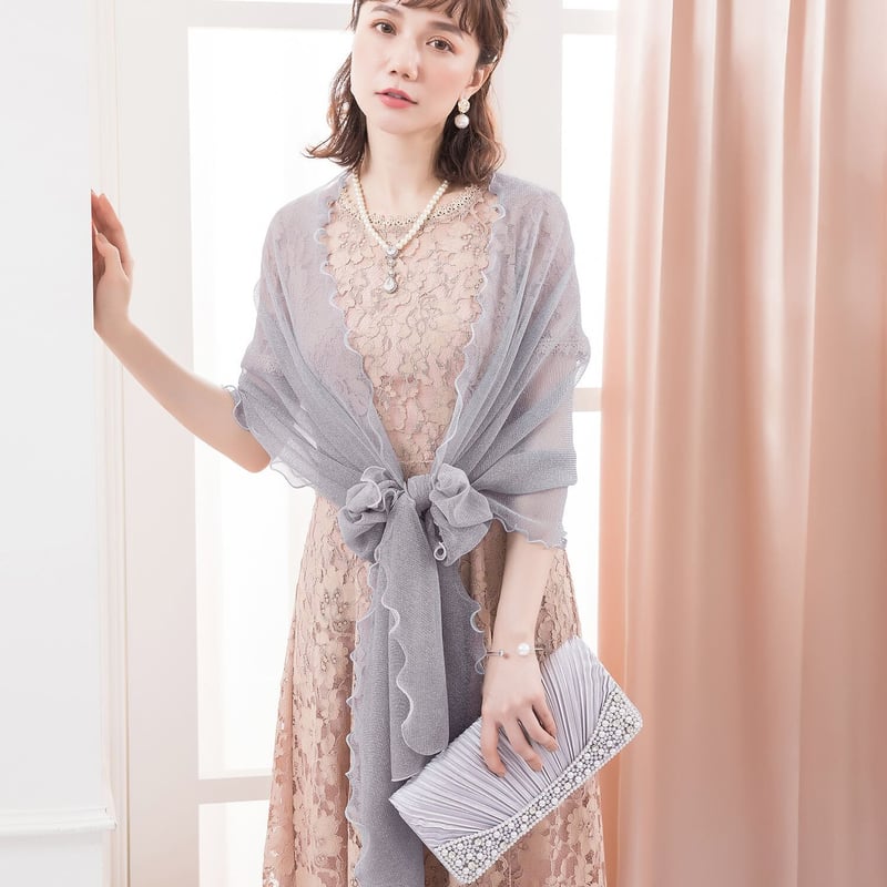 パーティーショール ショール ストール 結婚式 20代 30代 成人式