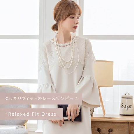 【訳あり】パーティードレス ワンピーススーツ レース  袖有り 膝丈 お呼ばれドレス 結婚式 入学式 卒業式 大きいサイズ 77bcc emd0044