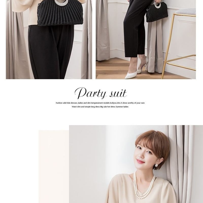 ★新品★Bo•Dre　結婚式　パーティ　二次会　パンツセットアップドレス 楽天市場】パーティードレス セットアップ パンツスタイル