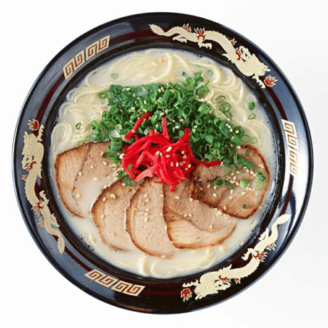 手延べらーめん（とんこつ・あごだし）セット