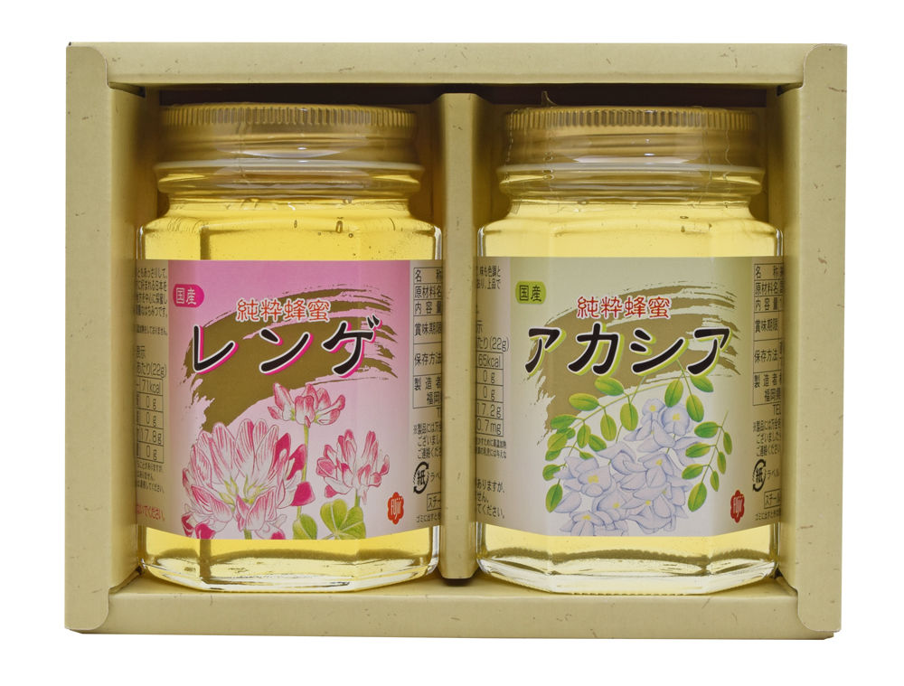 クレオです(*^^*)　アカシア蜜３本&レンゲ蜜３本 クレオです(*^^*) アカシア蜜3本&レンゲ蜜3本 レンゲ