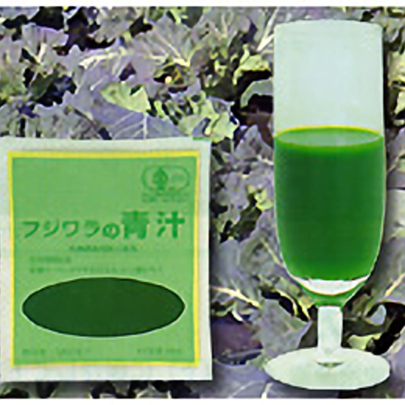 フジワラの青汁（冷凍）90ml×28パック【有機JAS認定】【国産有機野菜