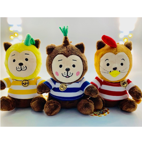 みやざき犬ぬいぐるみSサイズ3匹セット | GWC.senta