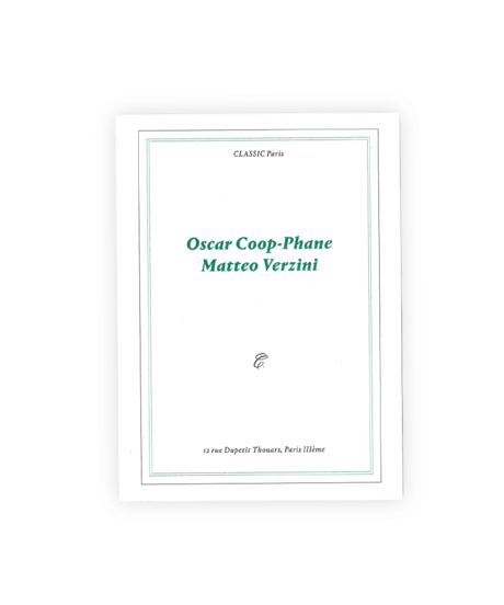 Matteo Verzini " Oscar Coop-Phane"
