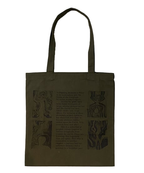 Arran Gregory "Geoglyphs Tote Bag"
