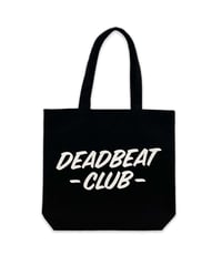 Deadbeat Club Tote Bag w/Pocket