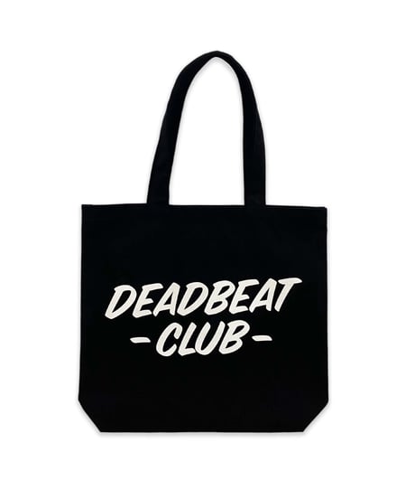 Deadbeat Club Tote Bag w/Pocket