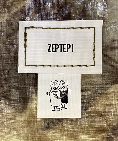ZEPTEPI×SALT AND PEPPER "ZINE POUCH REAL TREE CAMO"