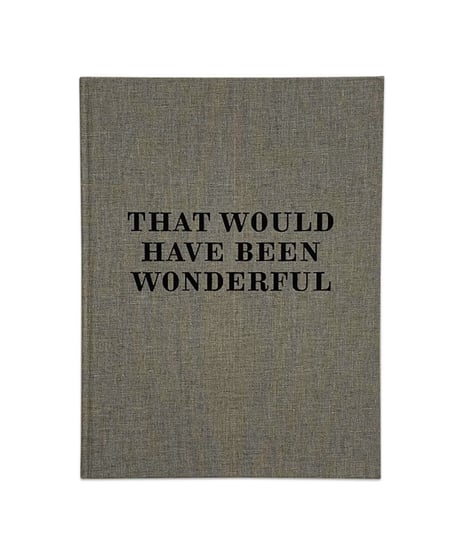 Andro Wekua "THAT WOULD HAVE BEEN WONDERFUL"
