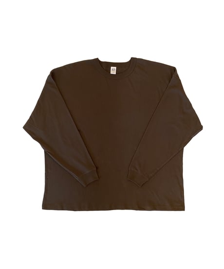 VAINL ARCHIVE "FRUIT L/S TEE BROWN"
