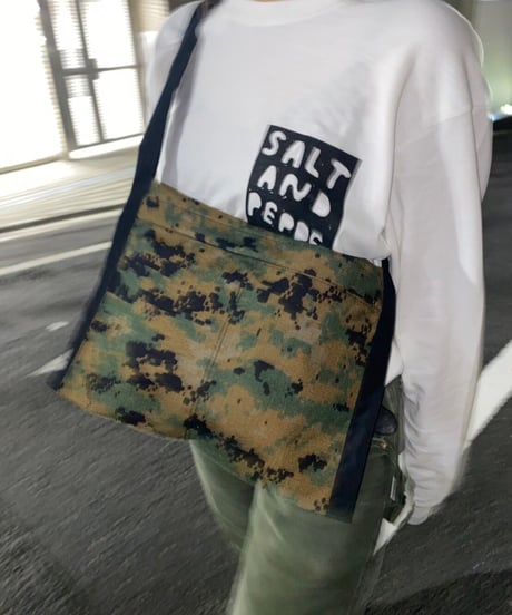 SALT AND PEPPER STAFF BAG SHORT camo