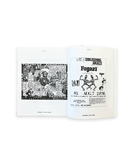 Fugazi 1988 Live Flyers
