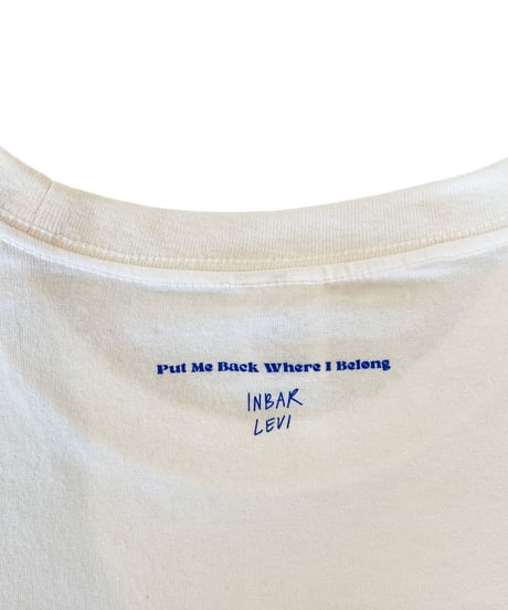 Inbar Levi "Put Me Back Where I Belong L/S Tee Front Print"