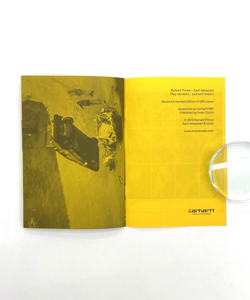 絶版‼️ Richard Prince 作品集 ZINE Richard Prince + Zach Sebastian “They Started I