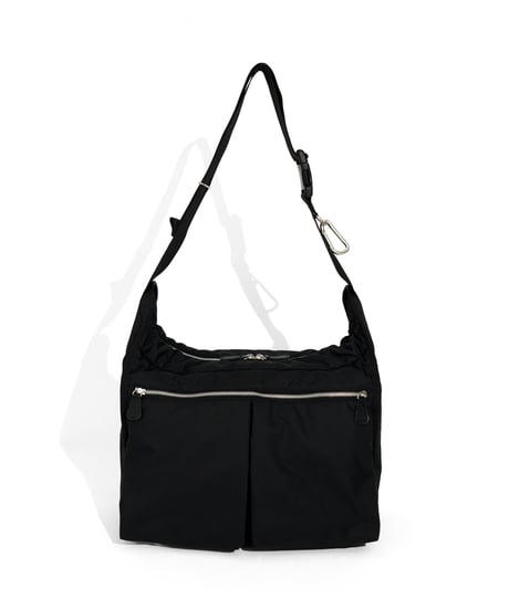 VAINL ARCHIVE "POTR SHOULDER BAG BLACK"