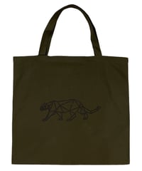 Arran Gregory "Panther/Leopard Tote Bag"