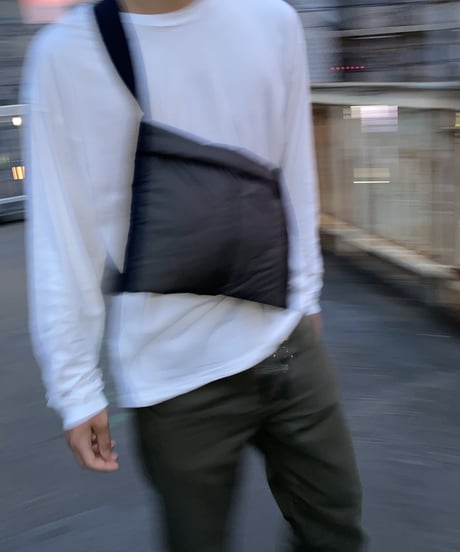 SALT AND PEPPER STAFF BAG SHORT