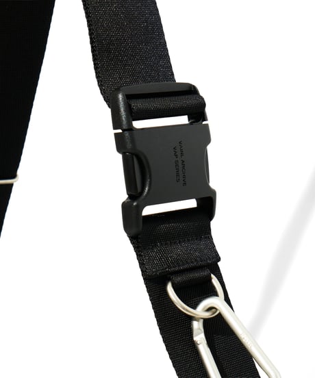 VAINL ARCHIVE "POTR SHOULDER BAG BLACK"